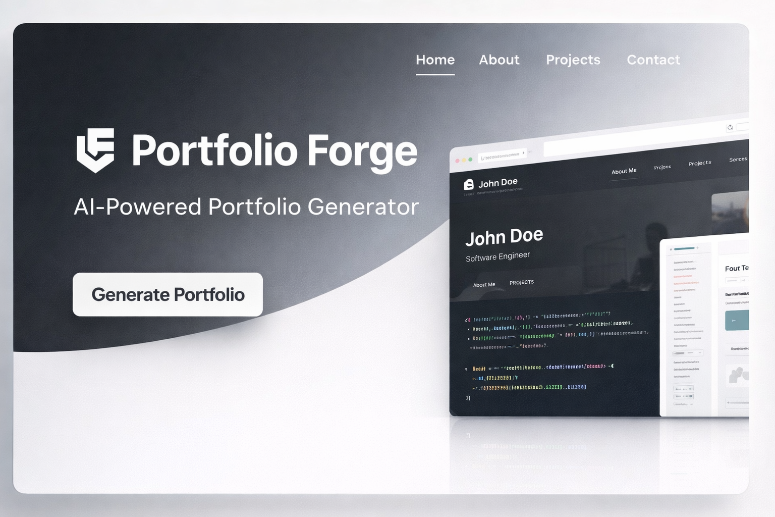 Portfolio Forge Project